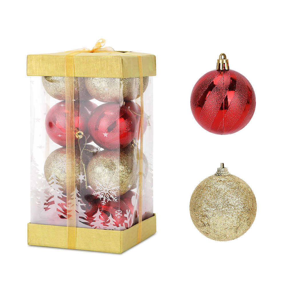 SDS4186 16 Esferas 6cm Adornos para Decoración Árbol de Navidad