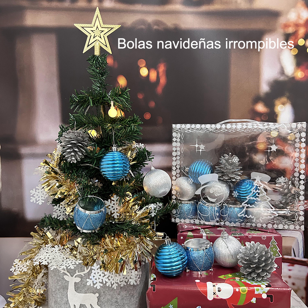 SDS4187  Esferas Navidad Adornos para Árbol Navidad Estilos Mixtos