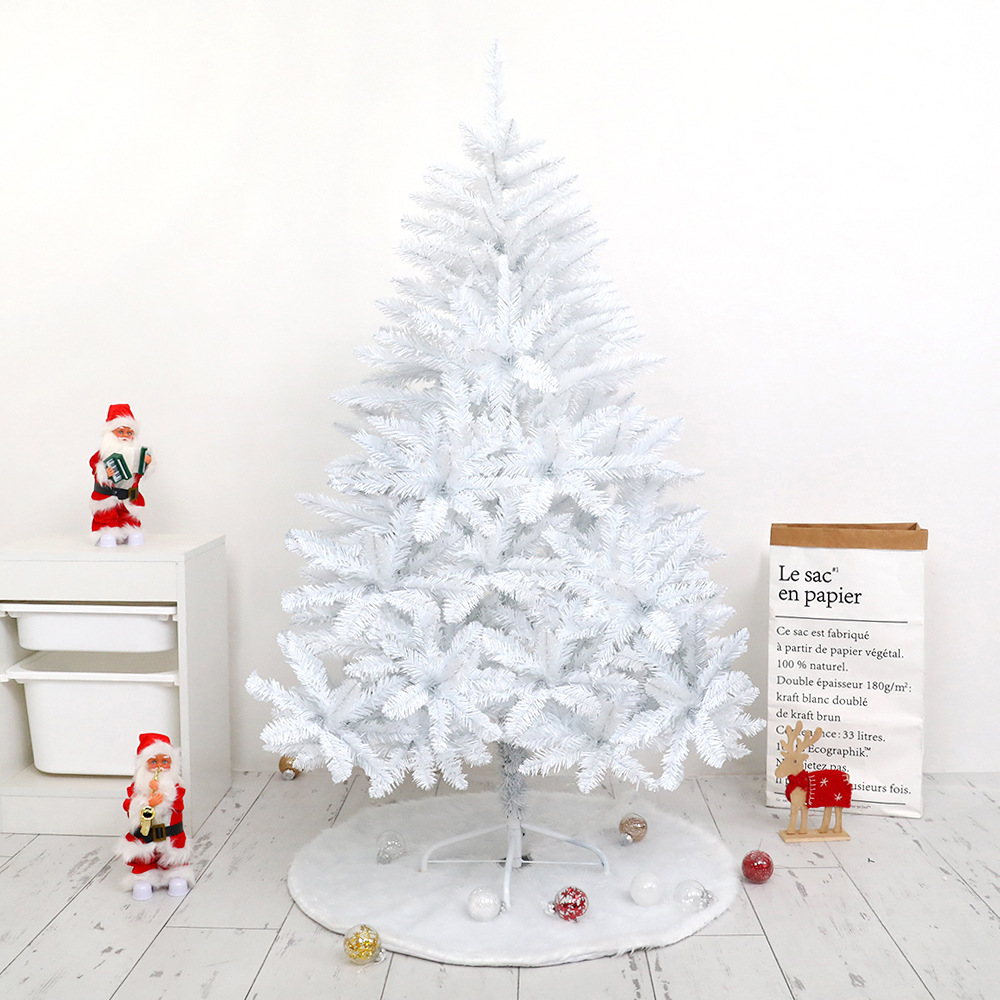 SDS108  Arbol Navidad Pino Artificial Blanco 150cm Cm-top 450 Ramas
