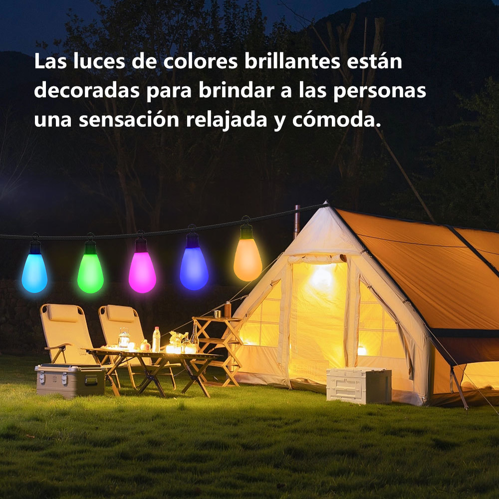 SDD1130  Guirnalda Luces Navidad Decoración 6m 20 Led Cadena Luces