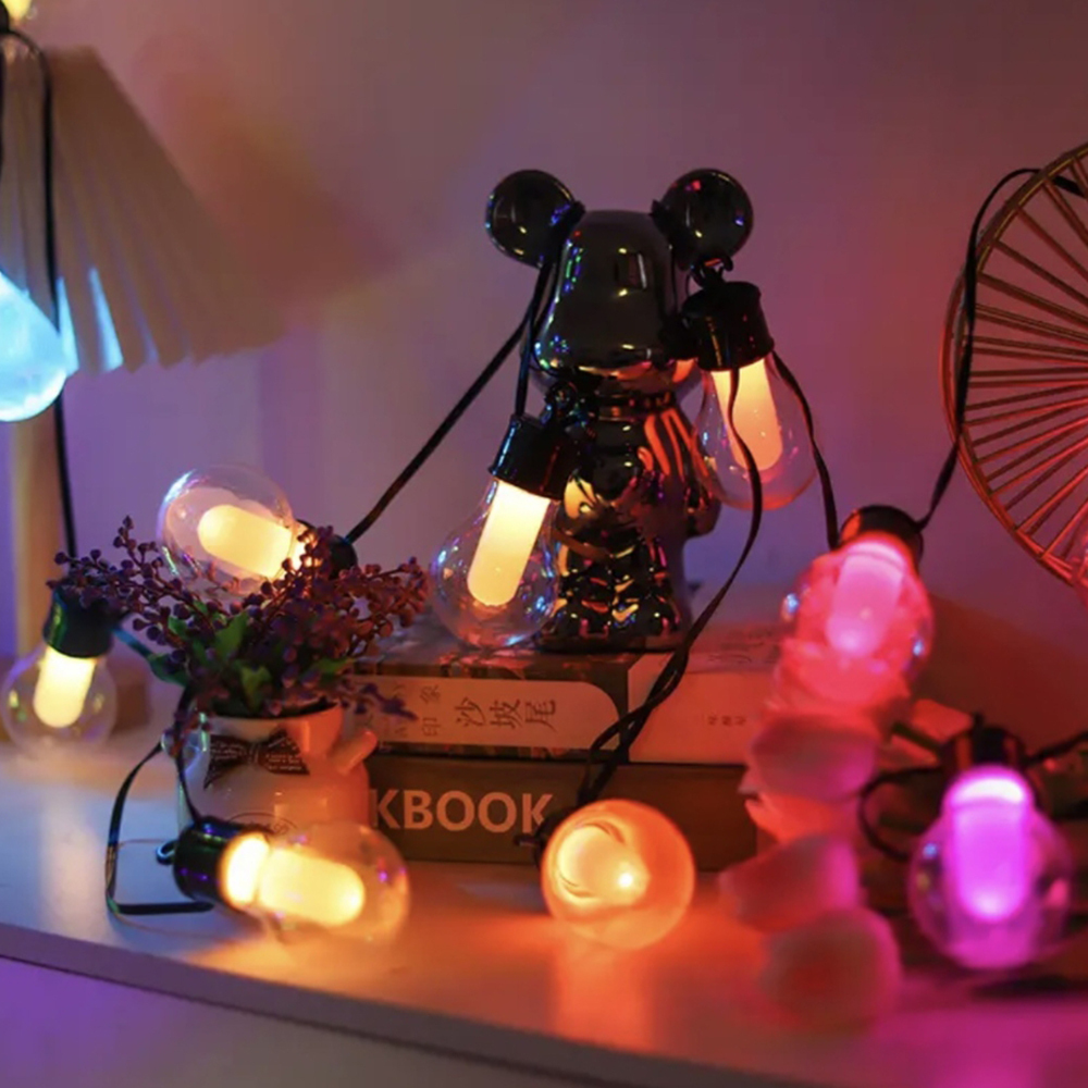 SDD1132  Guirnalda Luces Led Navidad Decorativas Patio 6m 20 Foco