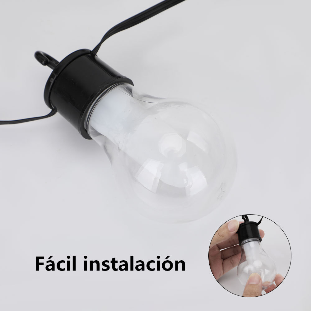 SDD1132  Guirnalda Luces Led Navidad Decorativas Patio 6m 20 Foco