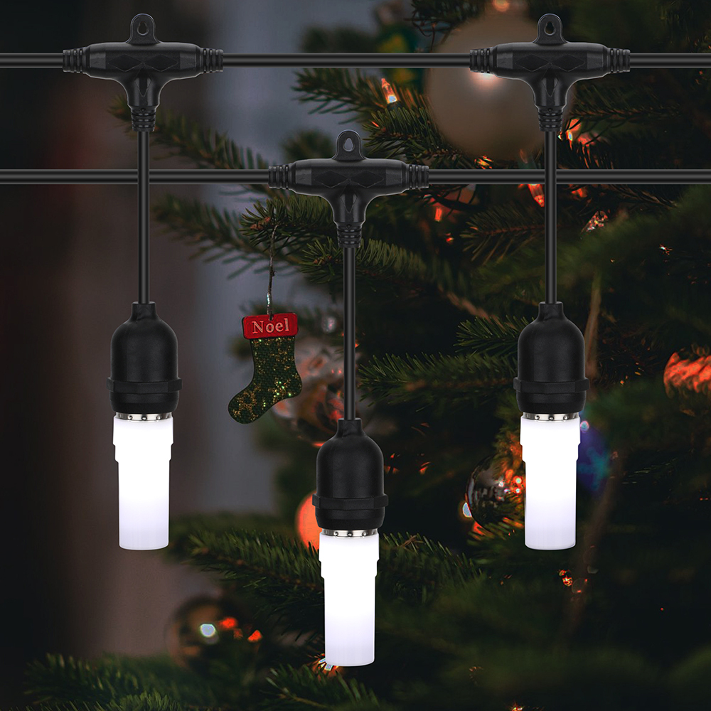 SDD1184  Guirnalda Navideña Proyector De Figuras Exterior 10m 10focos