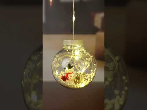 SDD139  Cortina De Luces De Decoración Navideña De Papá Noel