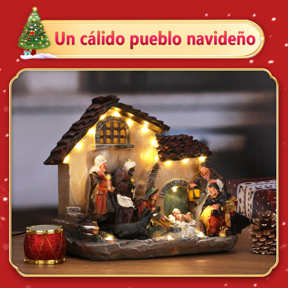 SDD1292 Nacimientos Navideños CM-TOP Pesebre Navidad Nativity Scene