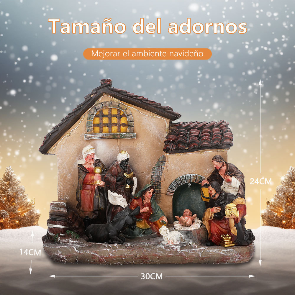 SDD1292 Nacimientos Navideños CM-TOP Pesebre Navidad Nativity Scene