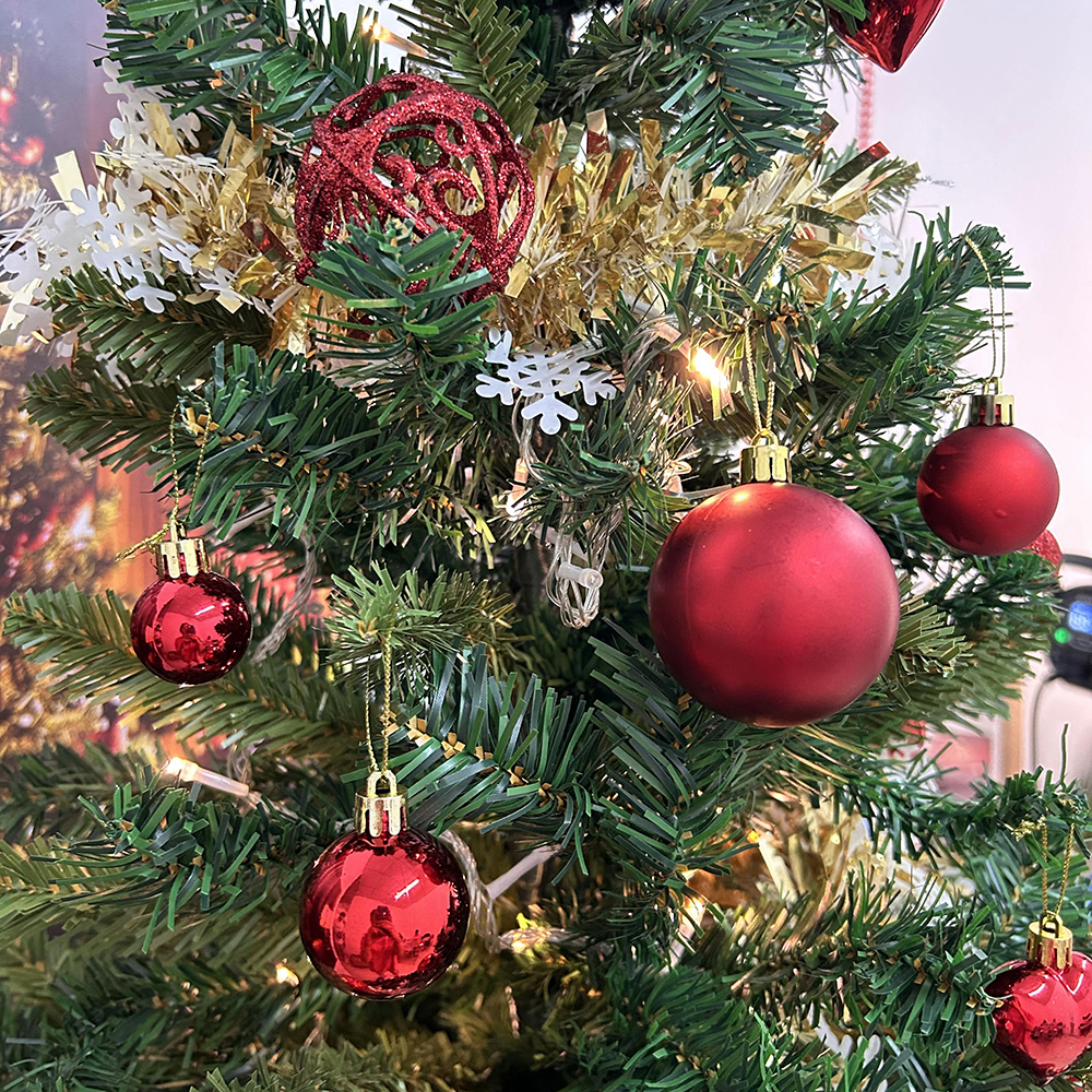 SDS4146 Esferas Navideñas CM-TOP Decoración Adornos Para Árbol Navideño