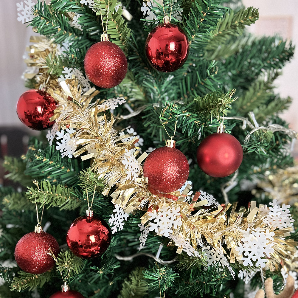 SDS4170  Esferas Navideñas CM-TOP Decoración Adornos Para Árbol Navideño
