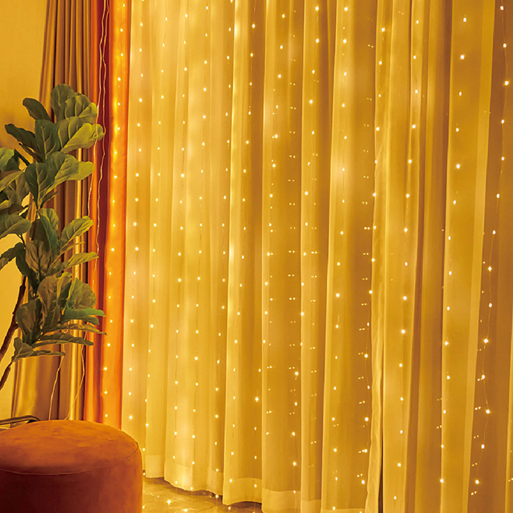 SDD125  Luces Led Decorativas De Navidad De 3m Blanco Y Multicolor