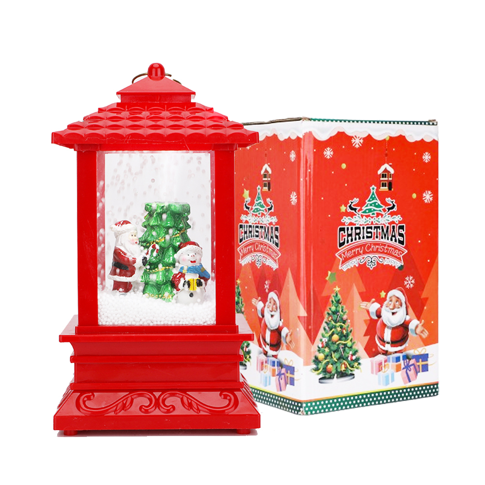 SDS527  Musical Farol Navideña Linterna Lámpara Decorativa Portátil
