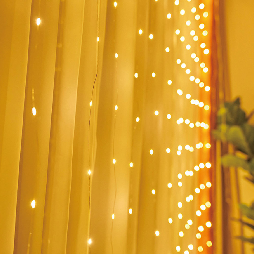 SDD125  Luces Led Decorativas De Navidad De 3m Blanco Y Multicolor