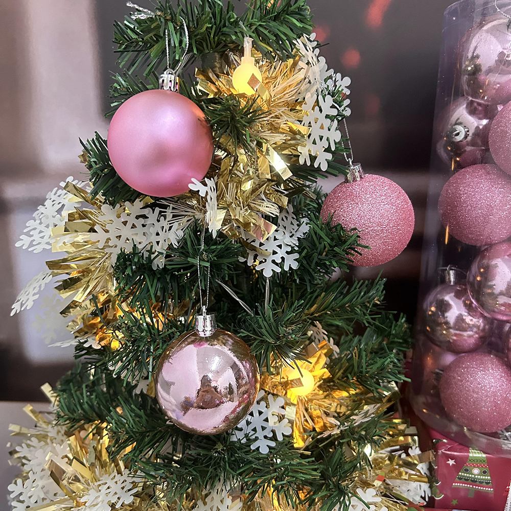 SDS4171  Esferas Navideñas CM-TOP Decoración Adornos Para Árbol Navideño