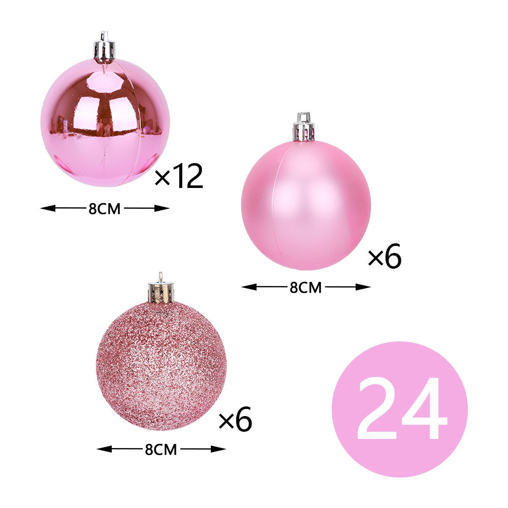 SDS4171  Esferas Navideñas CM-TOP Decoración Adornos Para Árbol Navideño
