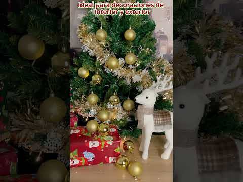 SDS4170  Esferas Navideñas CM-TOP Decoración Adornos Para Árbol Navideño