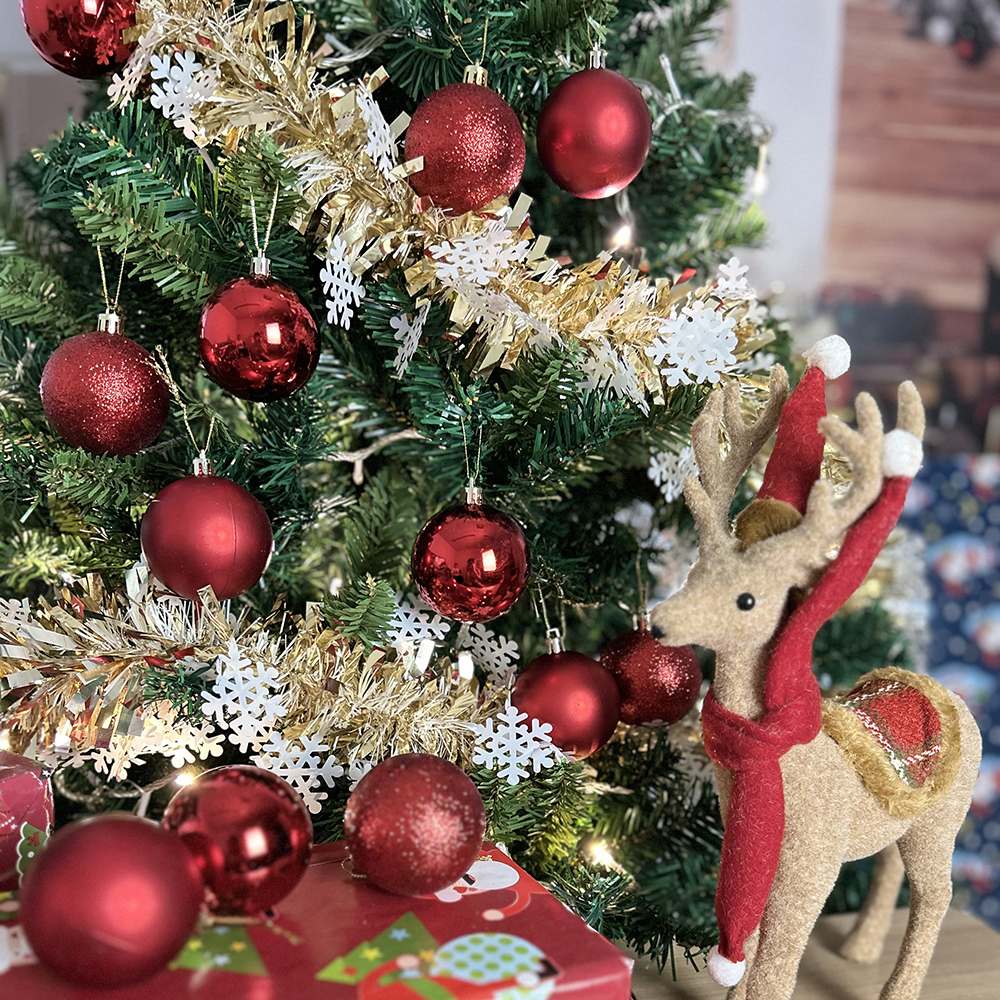 SDS4170  Esferas Navideñas CM-TOP Decoración Adornos Para Árbol Navideño