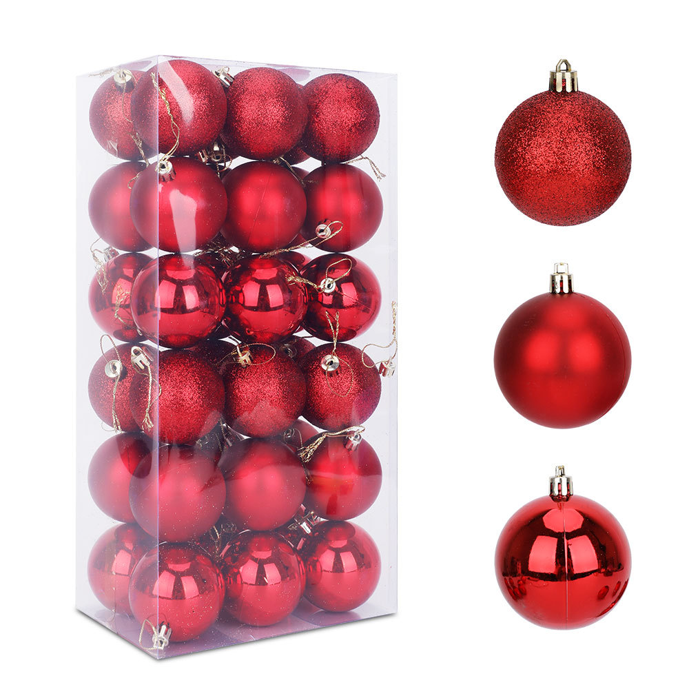 SDS4170  Esferas Navideñas CM-TOP Decoración Adornos Para Árbol Navideño