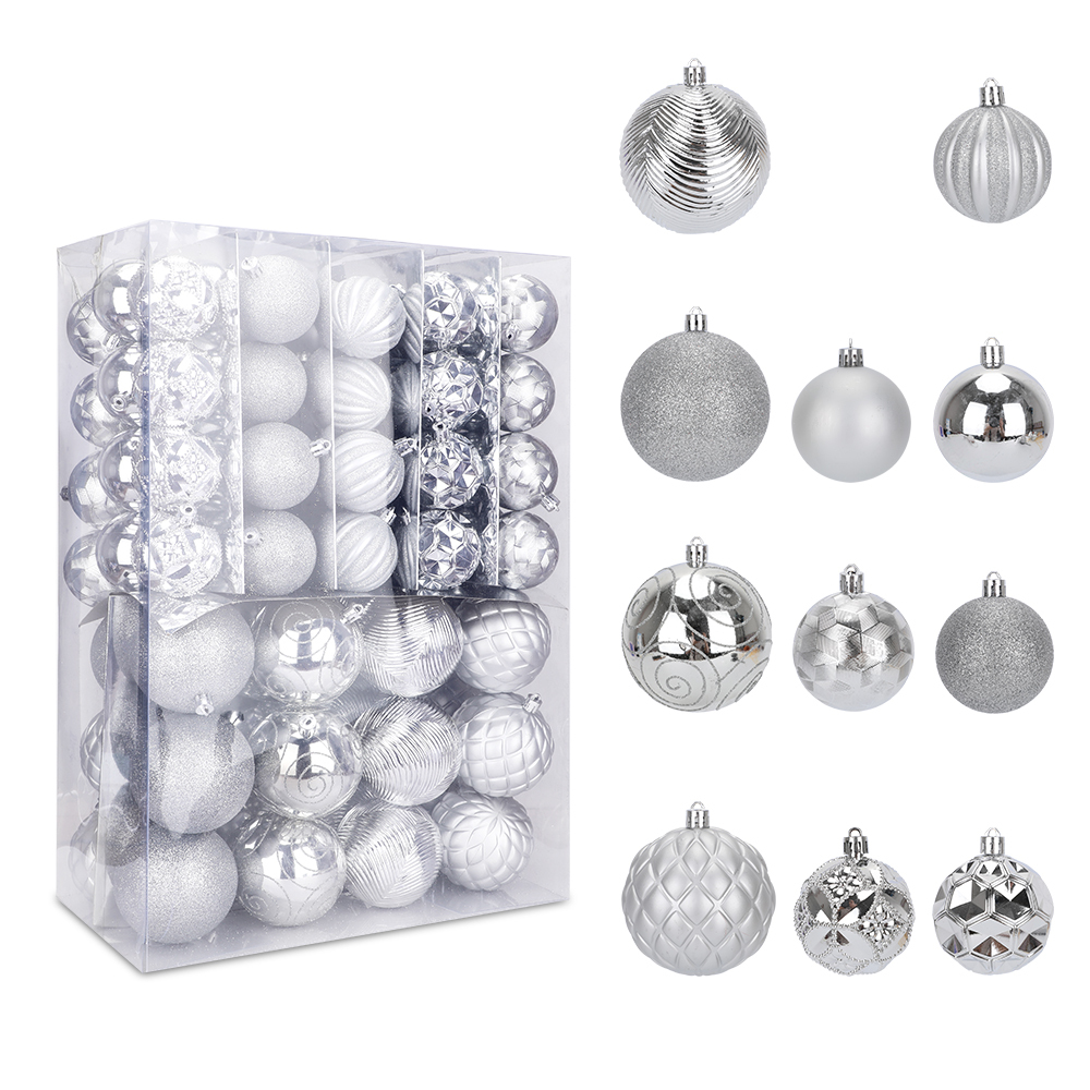 SDS4180  Esferas Navideñas CM-TOP Decoración Adornos Para Árbol Navideño