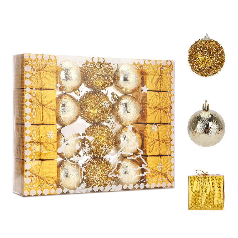 SDS4188  Esferas Navideñas CM-TOP Decoración Adornos Para Árbol Navideño