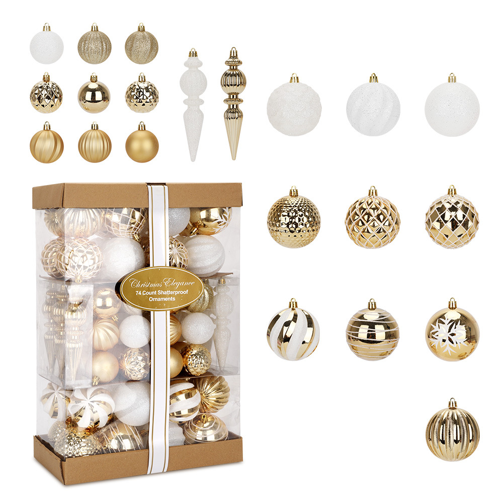 SDS4178  Esferas Navideñas CM-TOP Decoración Adornos Para Árbol Navideño