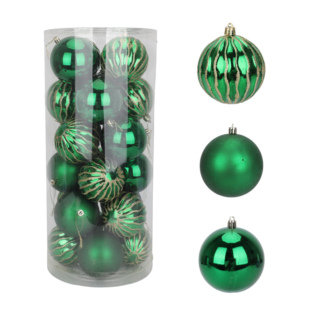 SDS4189  Esferas Navideñas CM-TOP Decoración Adornos Para Árbol Navideño