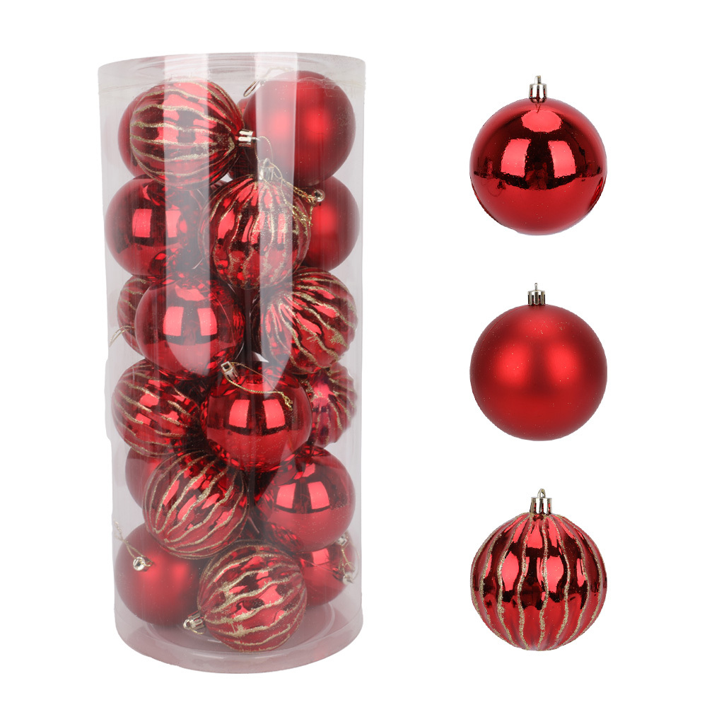 SDS4189  Esferas Navideñas CM-TOP Decoración Adornos Para Árbol Navideño