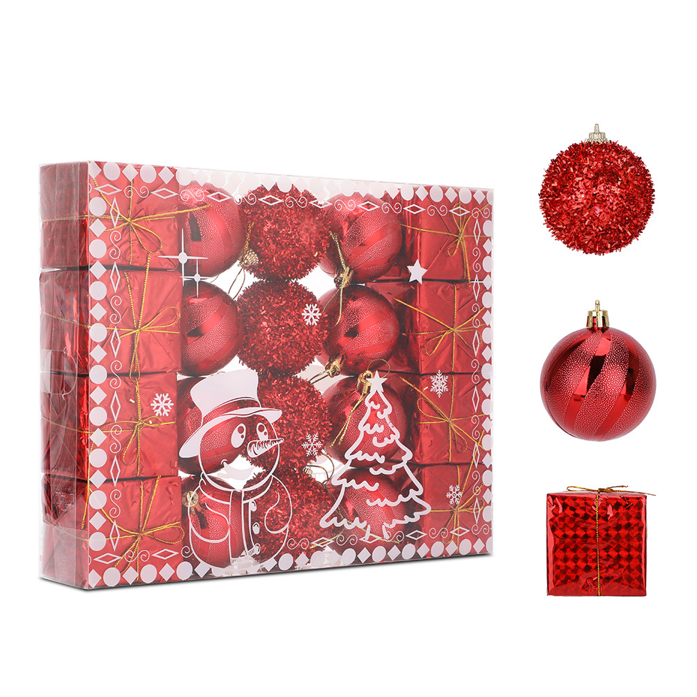 SDS4188  Esferas Navideñas CM-TOP Decoración Adornos Para Árbol Navideño