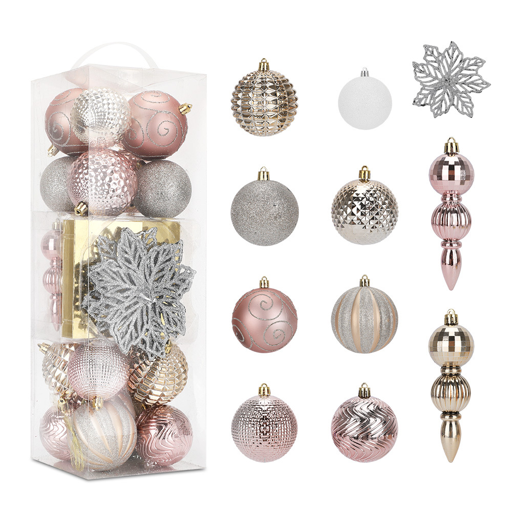 SDS4179  Esferas Navideñas CM-TOP Decoración Adornos Para Árbol Navideño