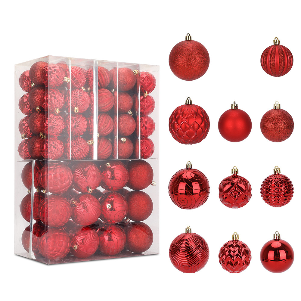 SDS4180  Esferas Navideñas CM-TOP Decoración Adornos Para Árbol Navideño