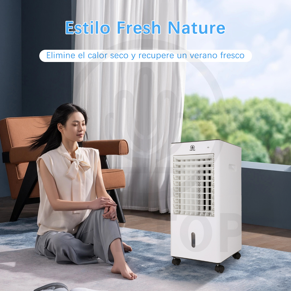 VEN36  CM-TOP Ventilador Aire Frio Portatil EnfriadorAire Control Remoto