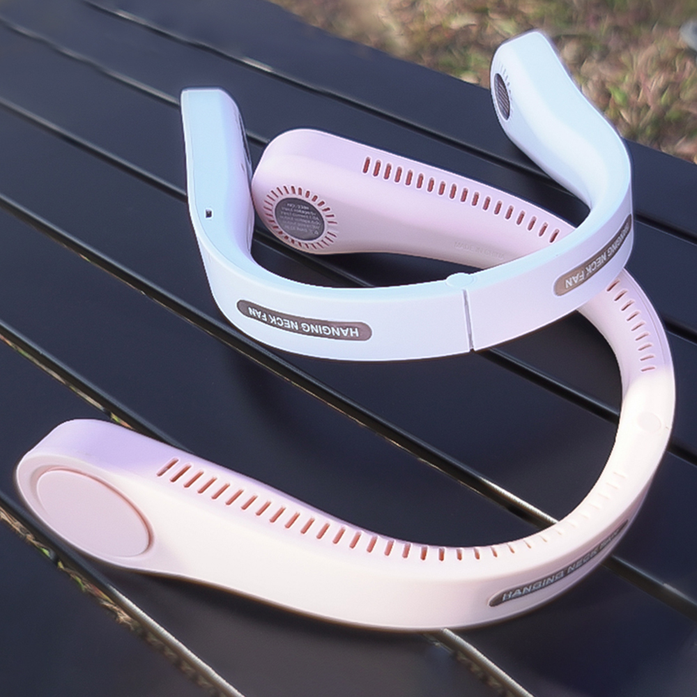 Mini Ventilador Cuello Portátil Silencioso Usb Recargable