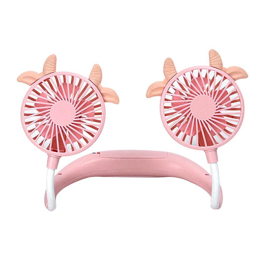 Ventilador De Cuello Para Colgar Portátil Recargable Usb