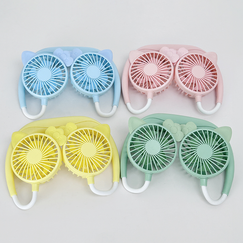 Ventilador Portátil De Cuello recargar Y Ajustable
