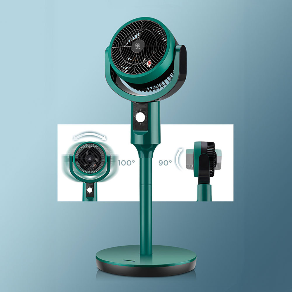 Ventilador Portatil 2 en 1 Circulador de Aire Oscilante	Ventilador de Pie