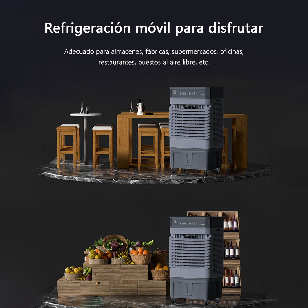 Enfriador Aire Portátil Acondicionado Ventilador Cooler