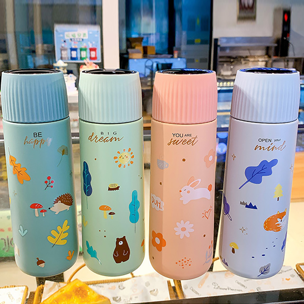 380 ml Taza térmica de acero inoxidable para uso doméstico Taza separadora de té y agua