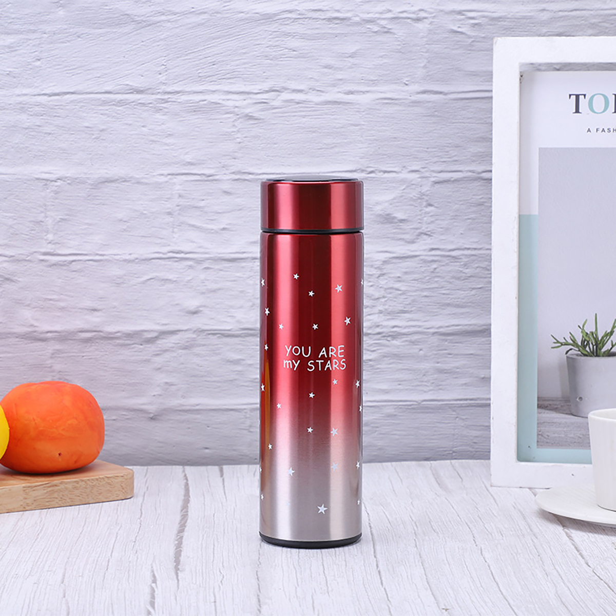 Taza térmica acero inoxidable 500 ml con pantalla LED temperatura, taza café, taza té regalo