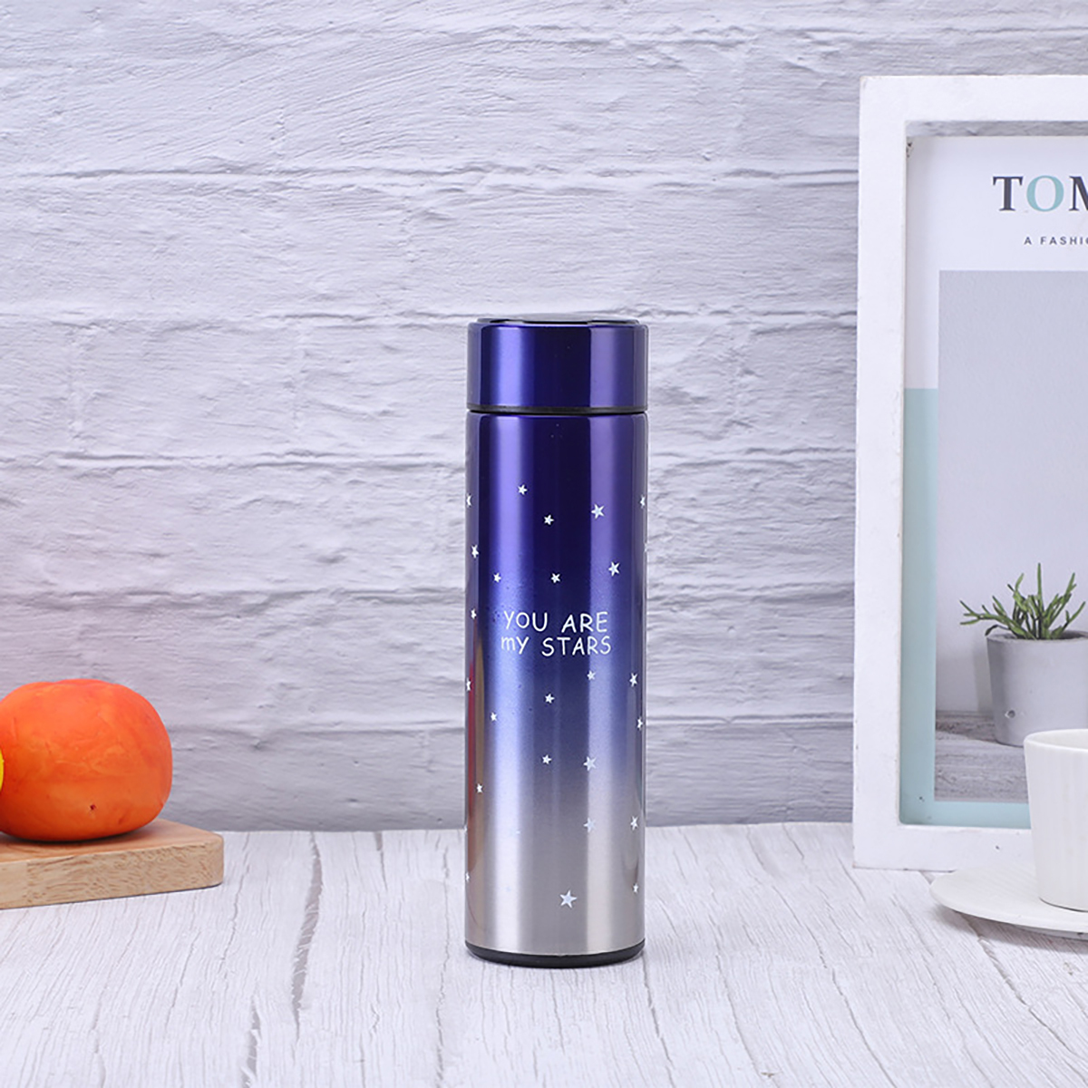 Taza térmica acero inoxidable 500 ml con pantalla LED temperatura, taza café, taza té regalo