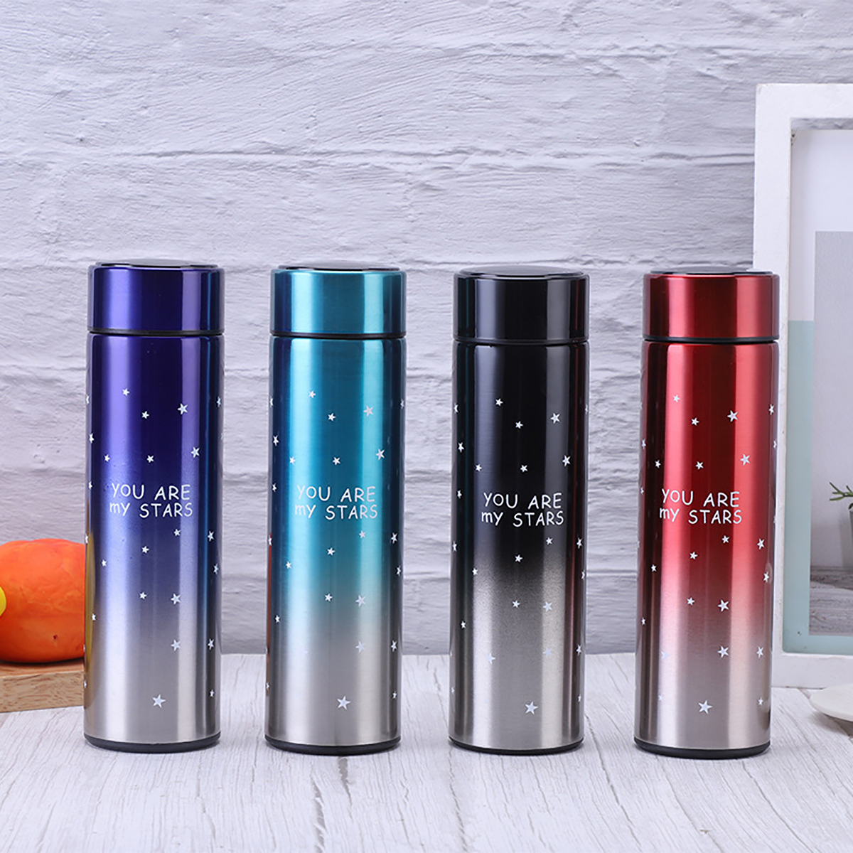 Taza térmica acero inoxidable 500 ml con pantalla LED temperatura, taza café, taza té regalo