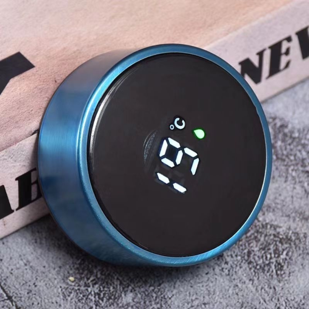 Taza térmica acero inoxidable 500 ml con pantalla LED temperatura, taza café, taza té regalo