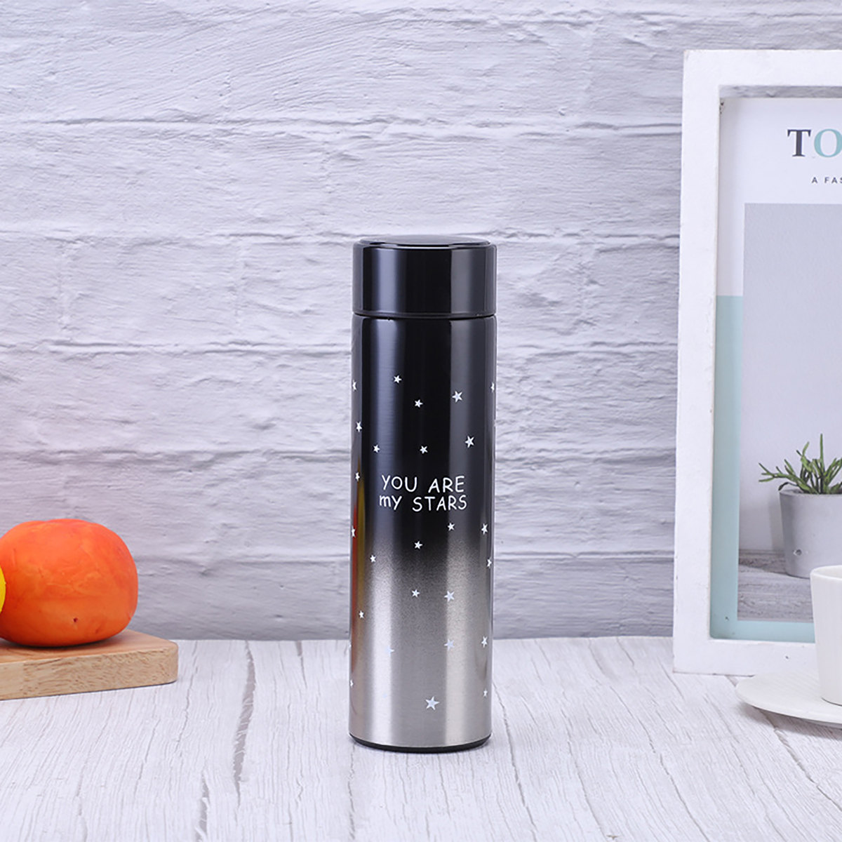 Taza térmica acero inoxidable 500 ml con pantalla LED temperatura, taza café, taza té regalo