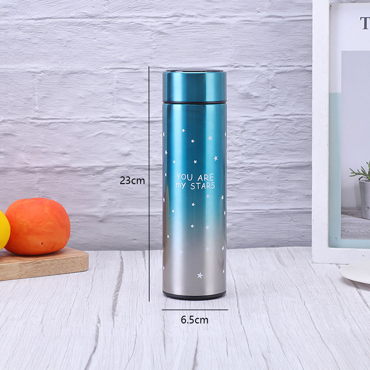Taza térmica acero inoxidable 500 ml con pantalla LED temperatura, taza café, taza té regalo