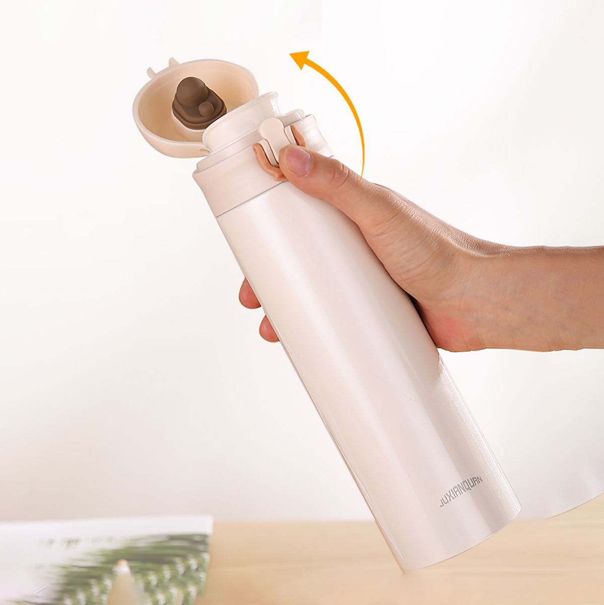 Taza térmica portátil de 500 ml