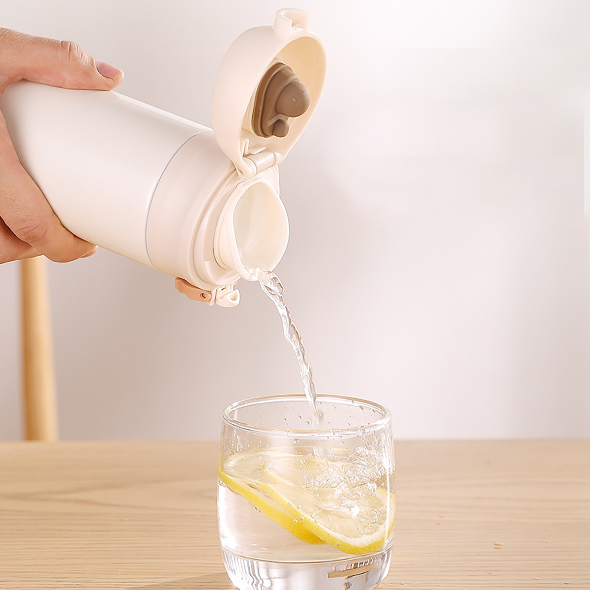 Taza térmica portátil de 500 ml