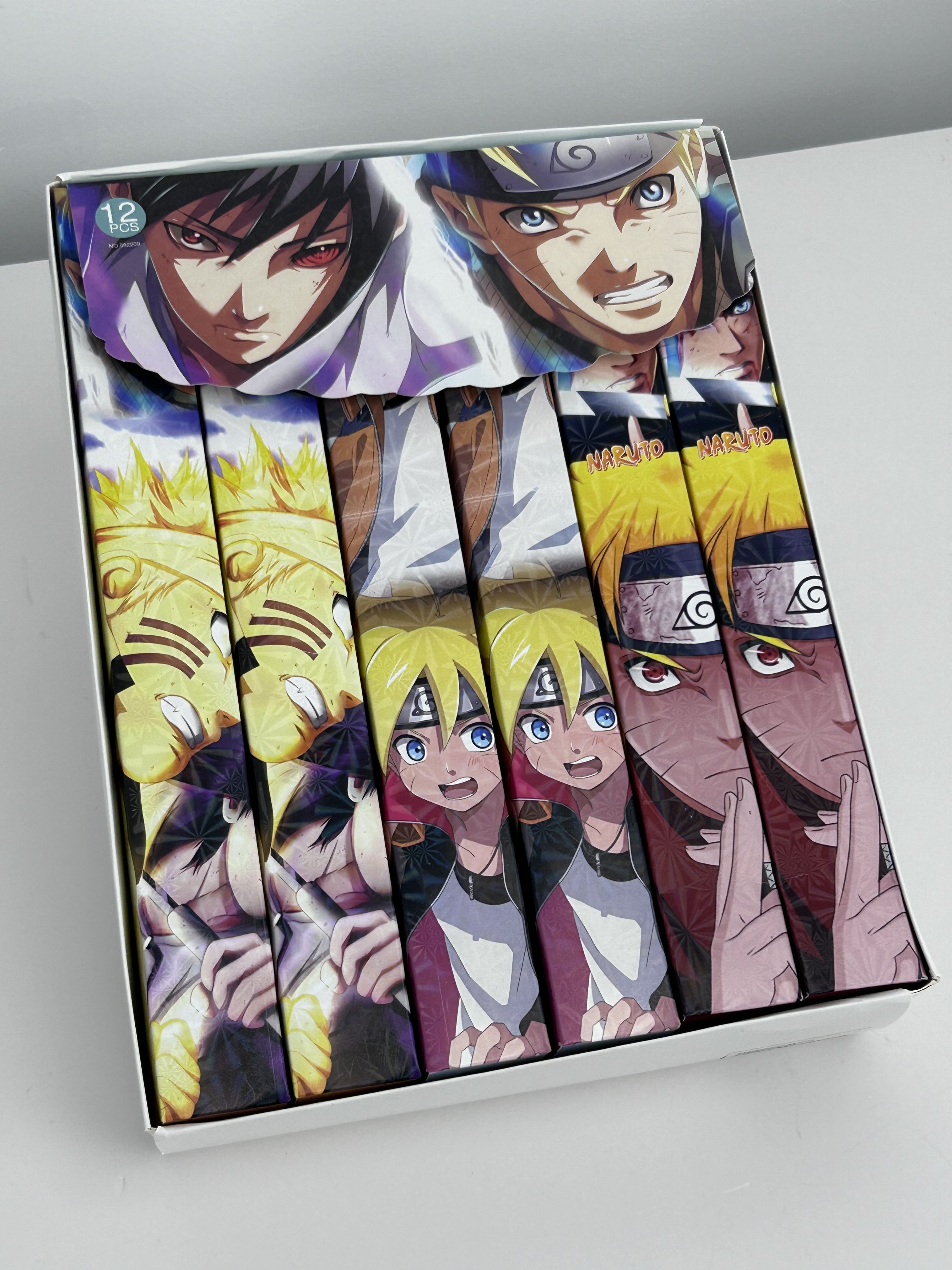 12 Piezas Abanico plegable Ninja de Hokage Naruto