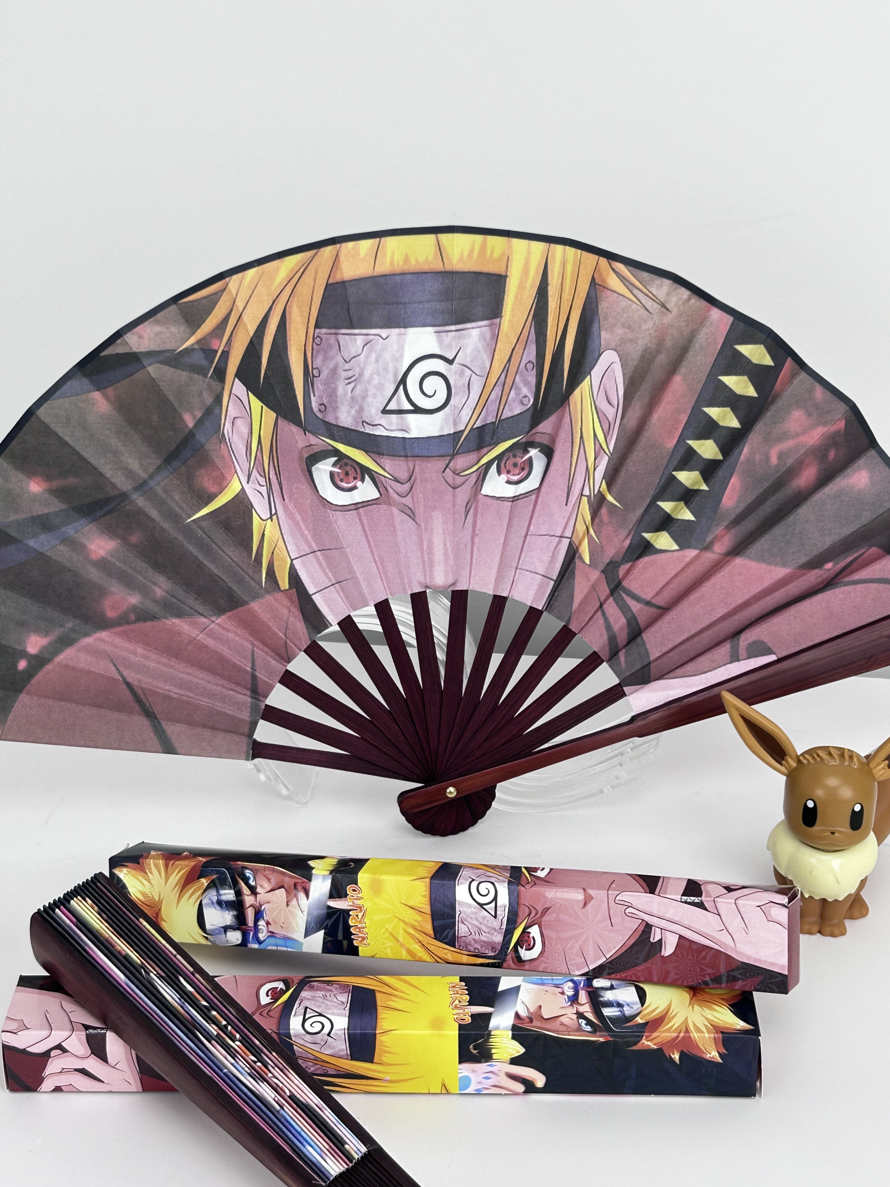 12 Piezas Abanico plegable Ninja de Hokage Naruto