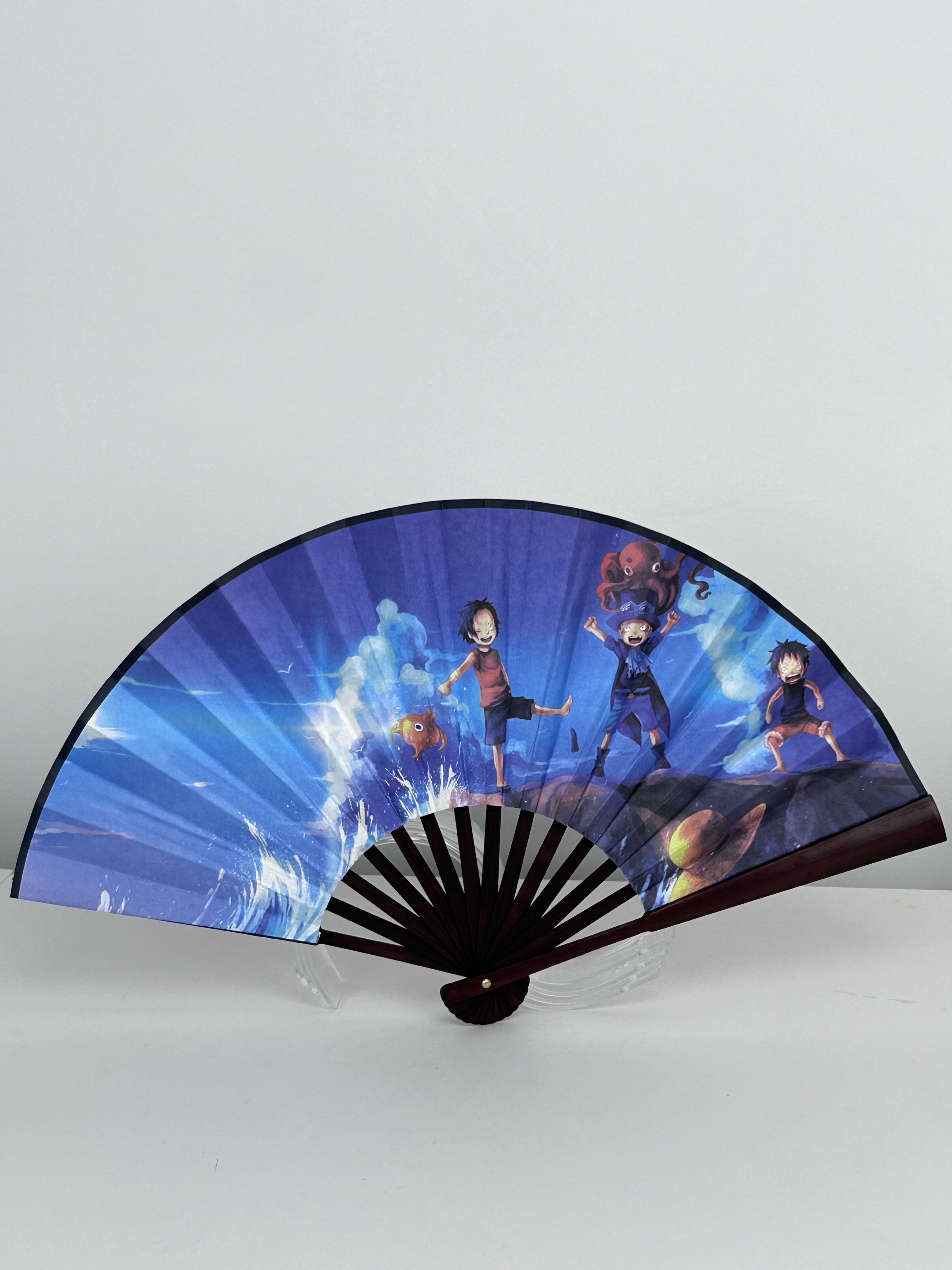 12 Piezas Abanico plegable,One Piece