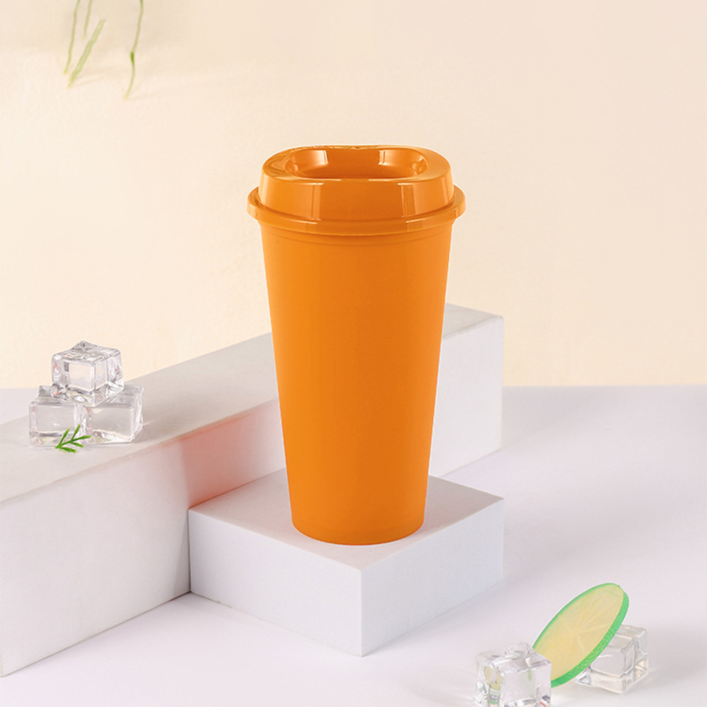 1 pieza de taza de plástico Copa de bebida de café