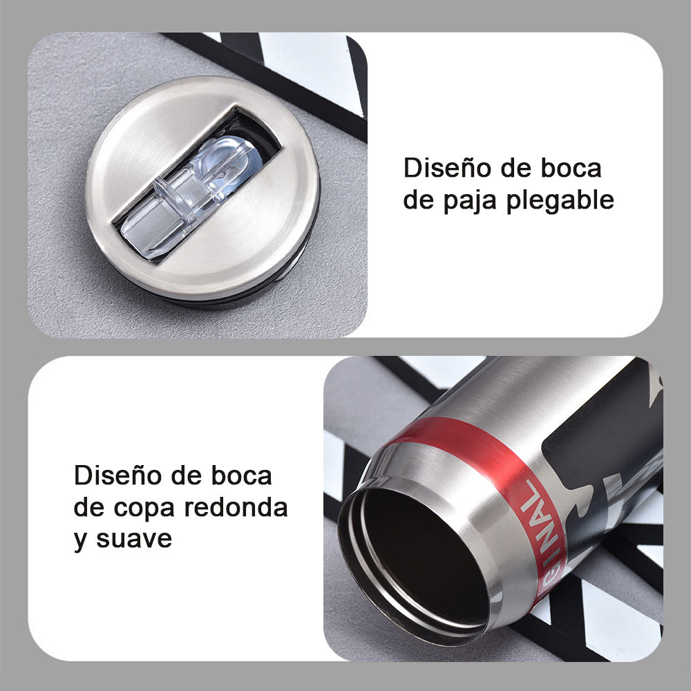 500 ml Taza termo con forma de lata de cerveza
