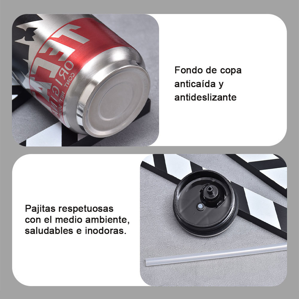500 ml Taza termo con forma de lata de cerveza