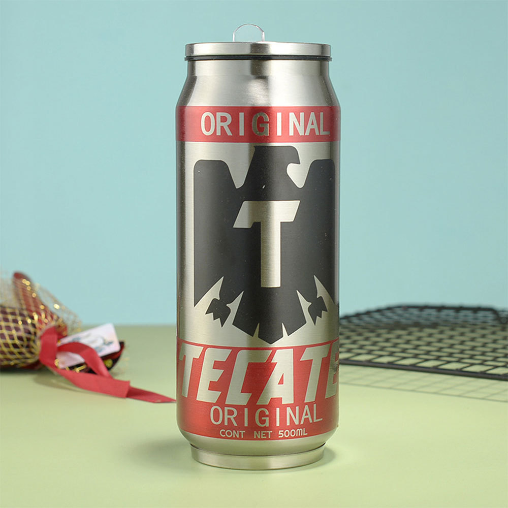 500 ml Taza termo con forma de lata de cerveza